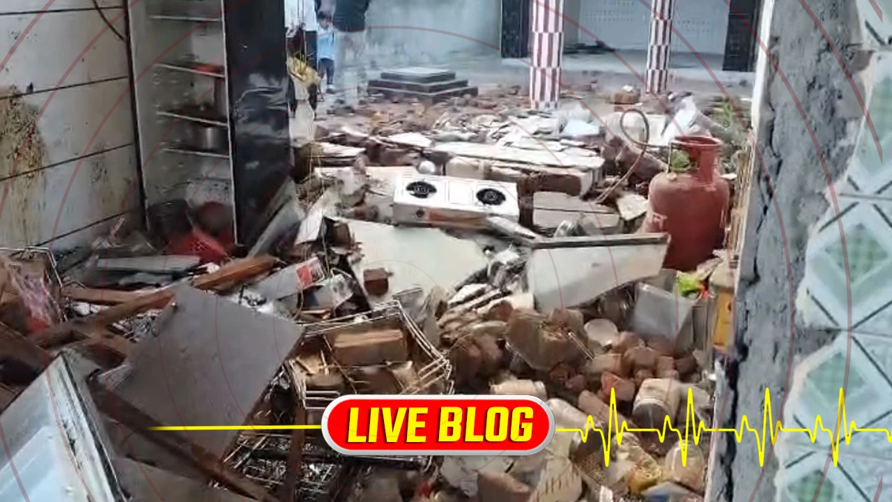 Gujarat Latest News Live : અમરેલીના ગરણીમાં ખેડૂતના મકાનમાં ભેદી ધડાકો, ધડાકાથી રસોડું તૂટ્યું, આસપાસના મકાનોને અસર, લોકોમાં ડરનો માહોલ 