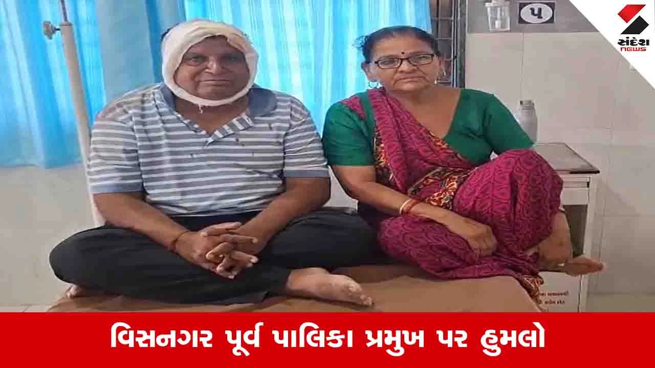 Mehsana News:  વિસનગરમાં DJ બંધ કરવા મુદ્દે પાલિકાના પૂર્વ પ્રમુખ પર હુમલો, માથાના ભાગે ચાર ટાંકા આવ્યા