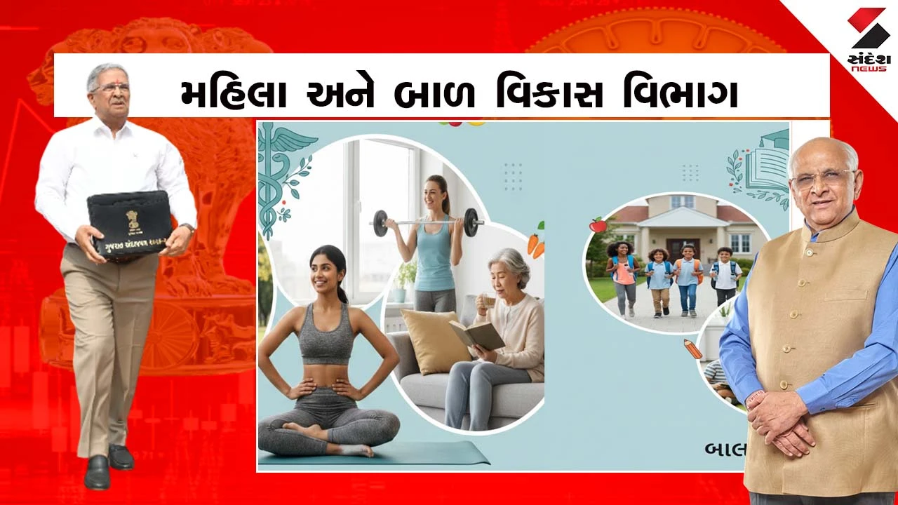 Gujarat Women and Child Development Budget 2026: મહિલા અને બાળ વિકાસ વિભાગને કુલ ₹7690 કરોડની જોગવાઇ 