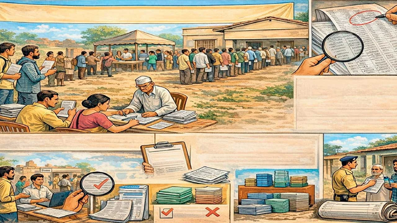 Patan: SIR : પાટણ જિલ્લામાં 11,19,525 મતદારોનો સમાવેશ 