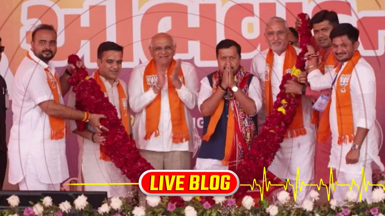 Gujarat Latest News Live :  ભાજપના રાષ્ટ્રીય અધ્યક્ષ નીતિન નવીન 3 દિવસીય ગુજરાતની મુલાકાતે, અમદાવાદમાં ભવ્ય સ્વાગત કરાયું 