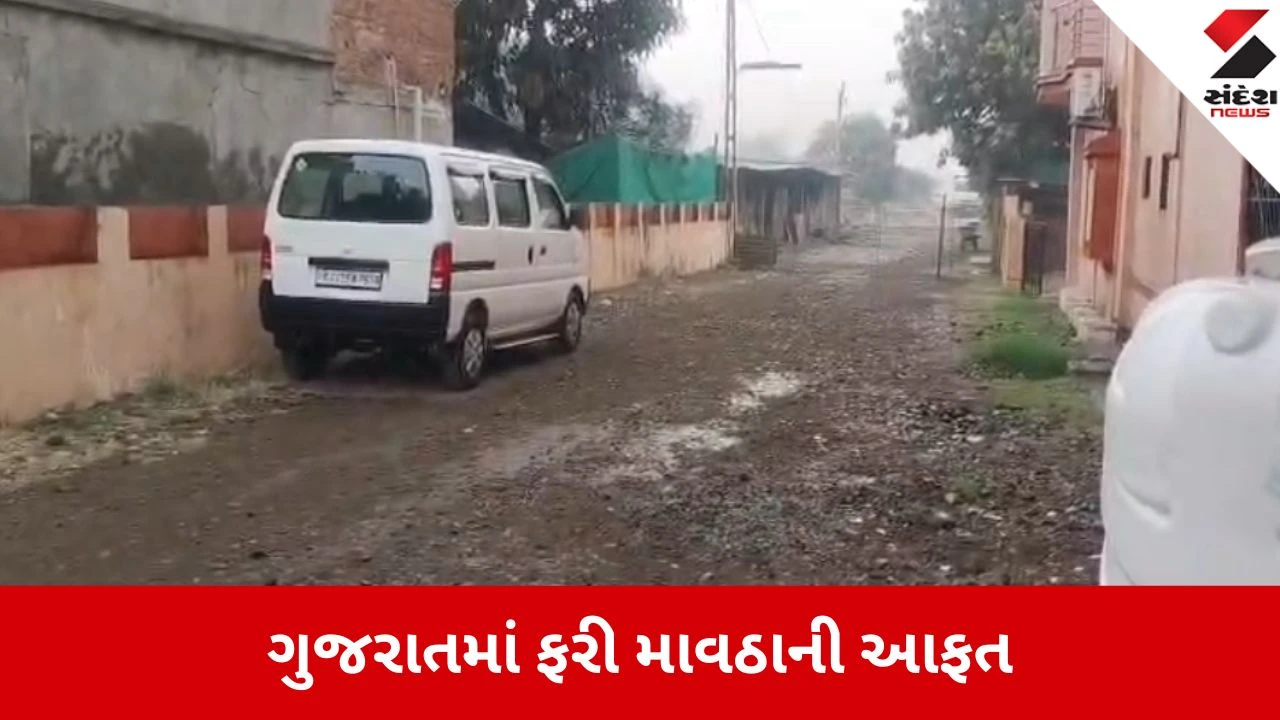 Ahmedabad: ગુજરાતમાં ફરી માવઠાની આફત, હવામાન વિભાગ દ્વારા સૌરાષ્ટ્ર, કચ્છ અને ઉત્તર ગુજરાતમાં વાવાઝોડા સાથે વરસાદની આગાહી 
