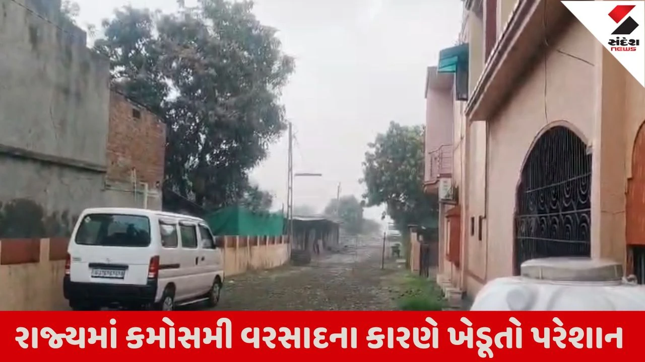 ભરુચ, અમદાવાદ સહિત કમોસમી વરસાદ અને ઠંડા પવનથી વાતાવરણ ઠંડુગાર બન્યું.