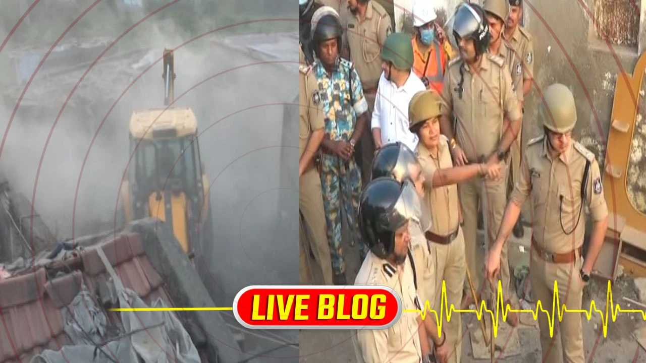 Gujarat Latest News Live : રાજકોટના જંગલેશ્વરમાં બુલડોઝરવાળી શરૂ, ડ્રોનથી નજર રાખી રહ્યાં છે અધિકારીઓ 