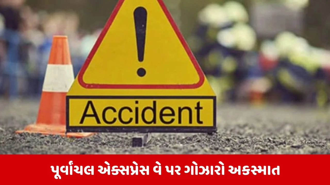 Uttar Pradesh : પૂર્વાંચલ એક્સપ્રેસ વે પર મોટો અકસ્માત, 6 લોકોના મોત, 15થી વધુ લોકો ઘાયલ 