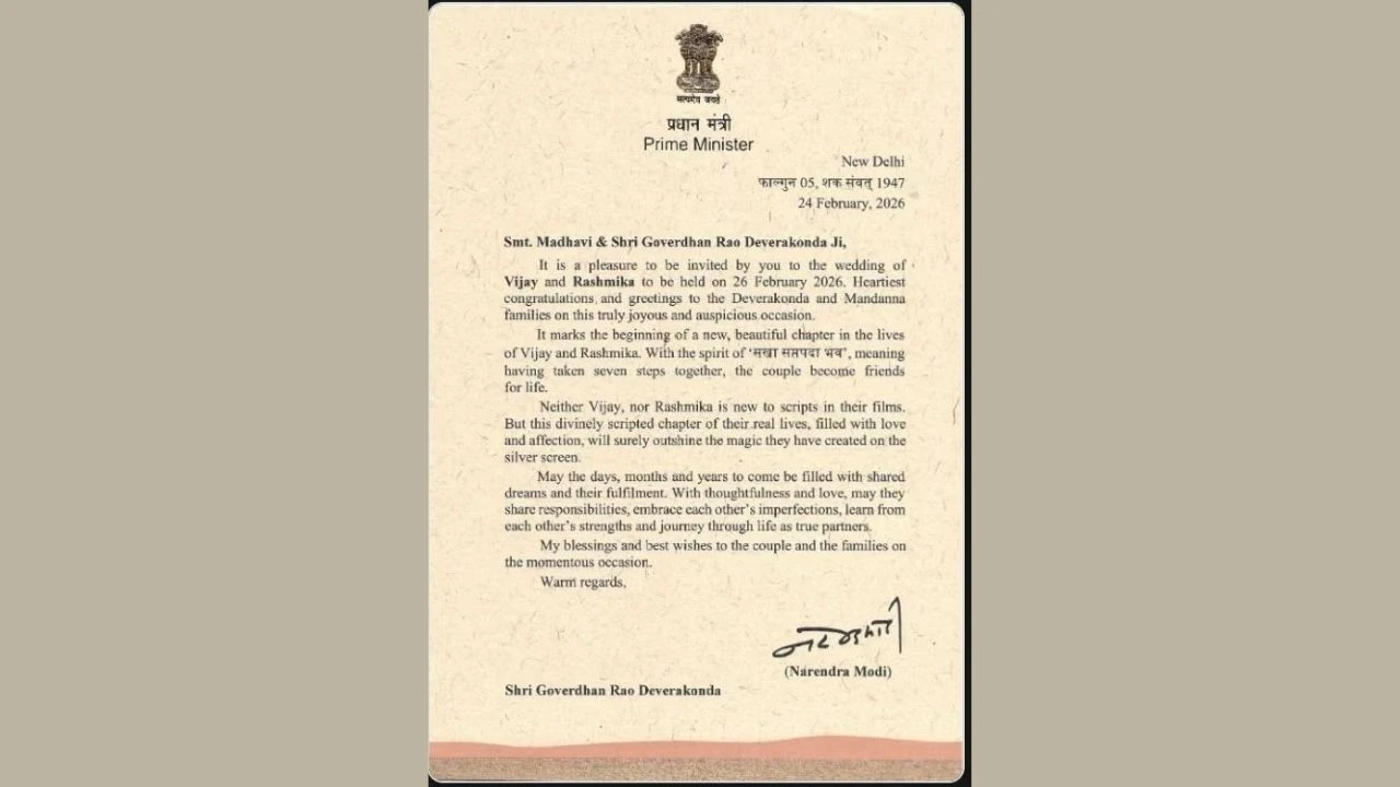 PM Modi Letter Rashmika Vijay (1)