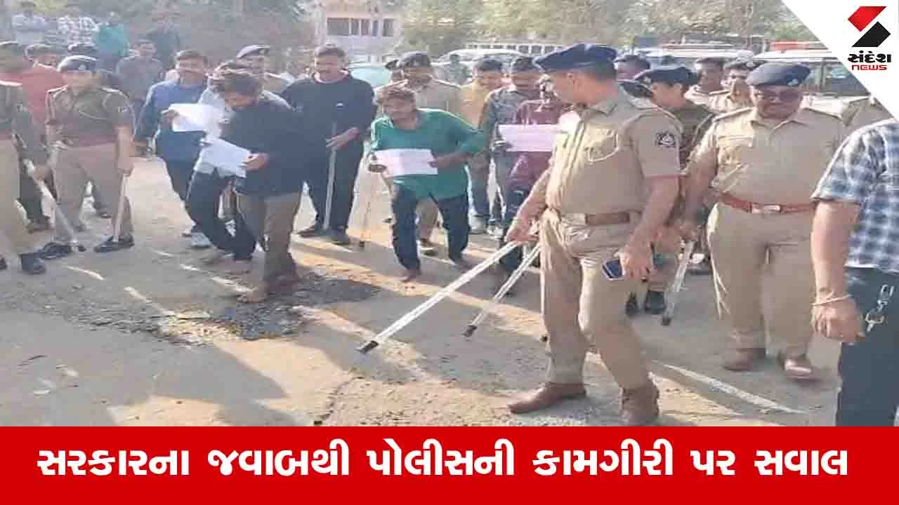 Gujarat News: રાજકોટ અને ભાવનગરમાં 96 હજારથી વધુ ગુના નોંધાયા, પોલીસે માત્ર 251 આરોપીઓનો જ વરઘોડો કાઢ્યો