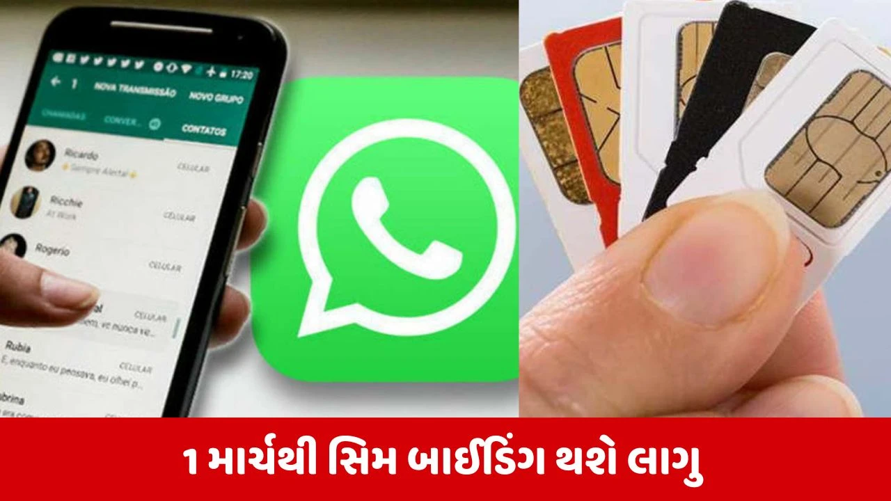 Whatsapp યુઝર્સ માટે મોટા સમાચાર, 1 માર્ચથી સિમ કાર્ડ વગર નહીં ચલાવી શકાય એપ્લિકેશન 