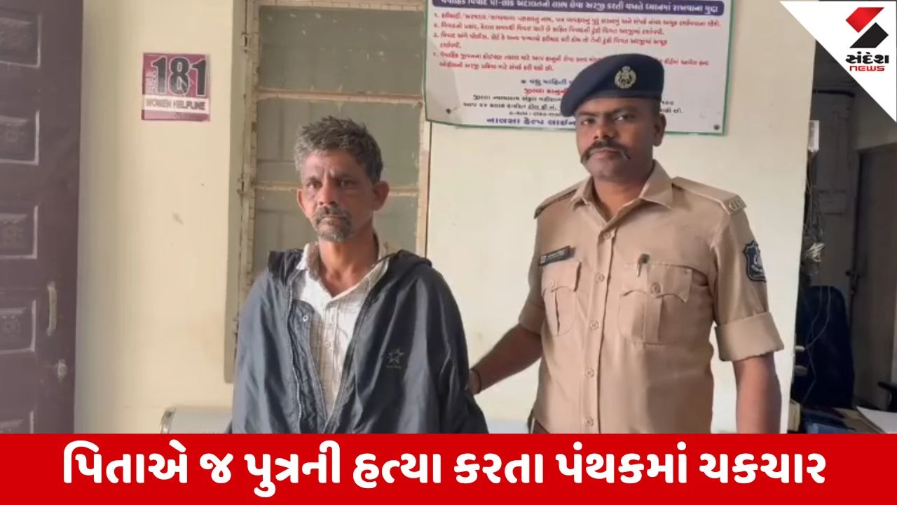 Mahisagar : નરસિંગપુર ગામે પિતાએ જ પુત્રની લાકડીના ફટકા મારી હત્યા કરી, કારણ વાંચીને ચોંકી જશો
