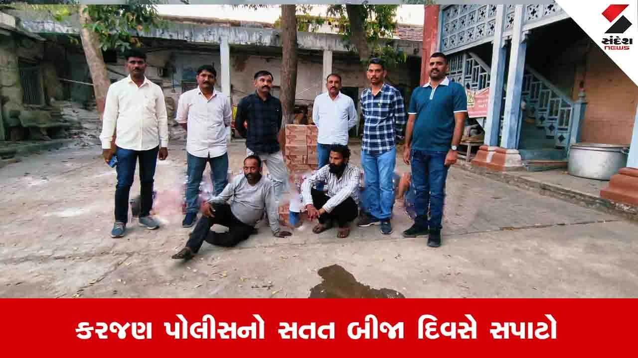 Vadodara News: દિલ્હી મુંબઈ એક્સપ્રેસ હાઈવે પર ટેમ્પોમાં ચોરખાનું બનાવી દારૂ લઈ જતા પકડાયો.