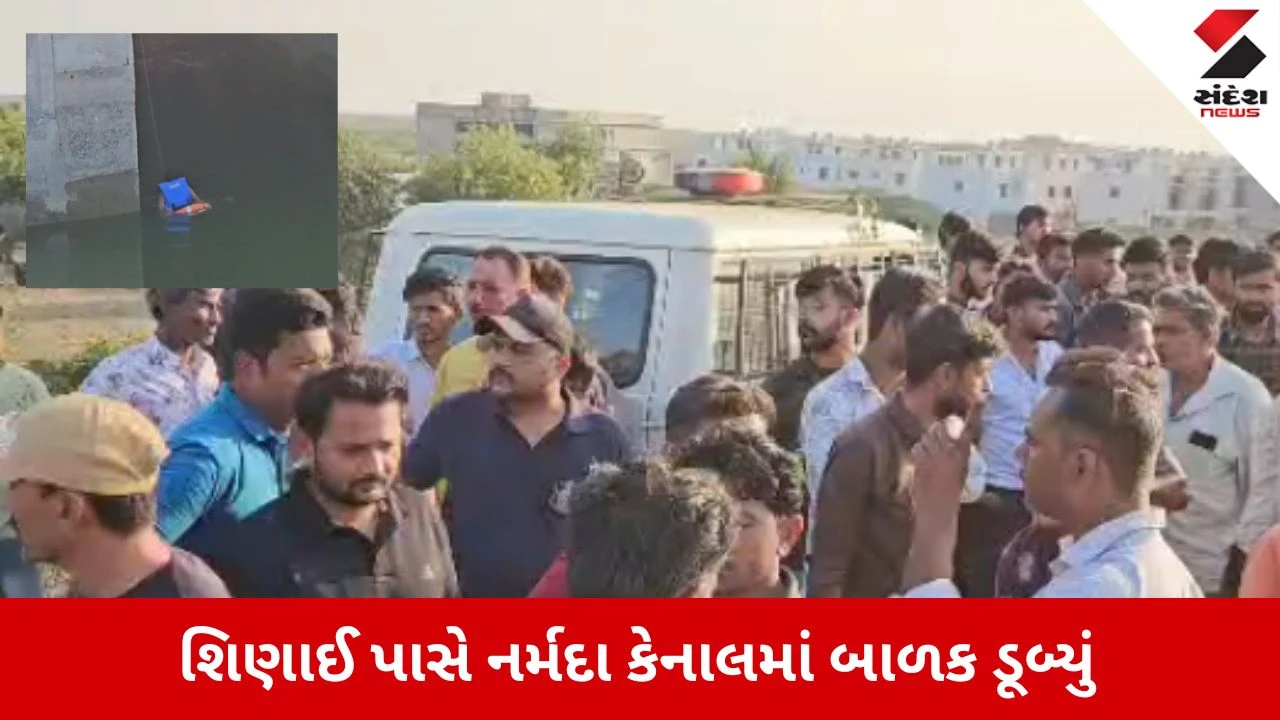 Kutch News: ગાંધીધામના શિણાઈ પાસે નર્મદા કેનાલમાં બાળક ડૂબ્યું, બેનો આબાદ બચાવ, એકની શોધખોળ શરૂ