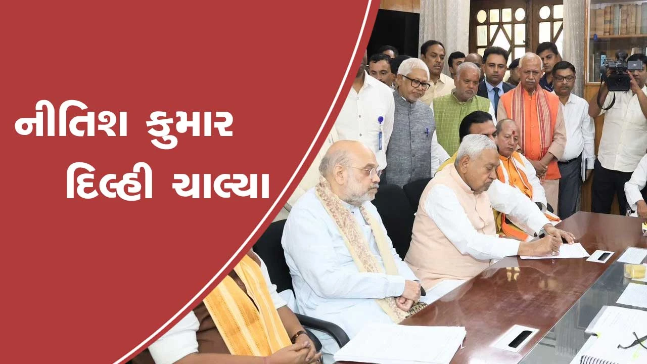 નીતિશ કુમારે રાજ્યસભામાં નોંધાવી ઉમેદવારી, જુઓ કોણ કોણ રહ્યું હાજર 