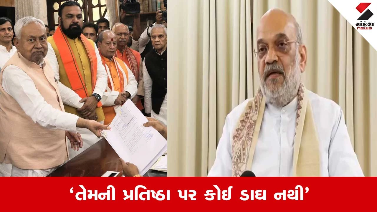 Rajya Sabha election: ઇતિહાસમાં લખાશે તેમનો કાર્યકાળ, અમિત શાહે નીતિશ કુમારના કર્યા વખાણ 