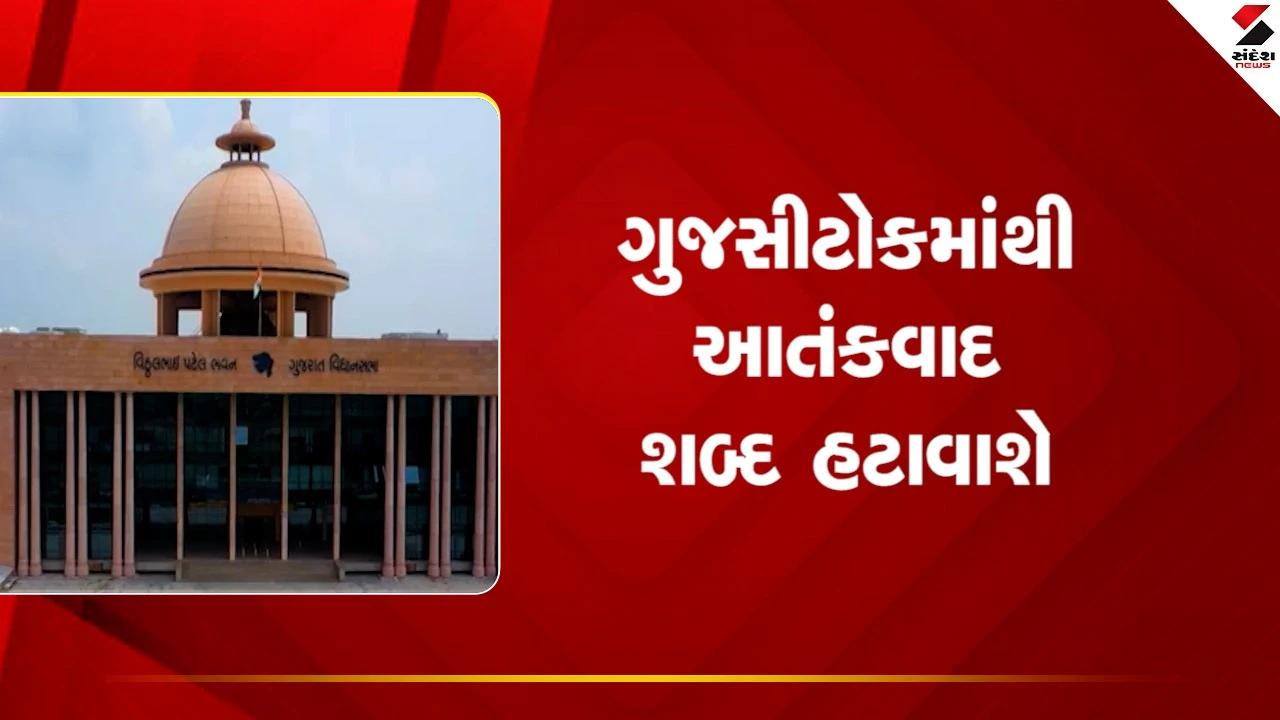 GUJSITOK Actમાંથી આતંકવાદ શબ્દ હટાવાશે, સરકાર ગુંડા એક્ટમાં સુધારા વિધેયક લાવશે, જુઓ Video 