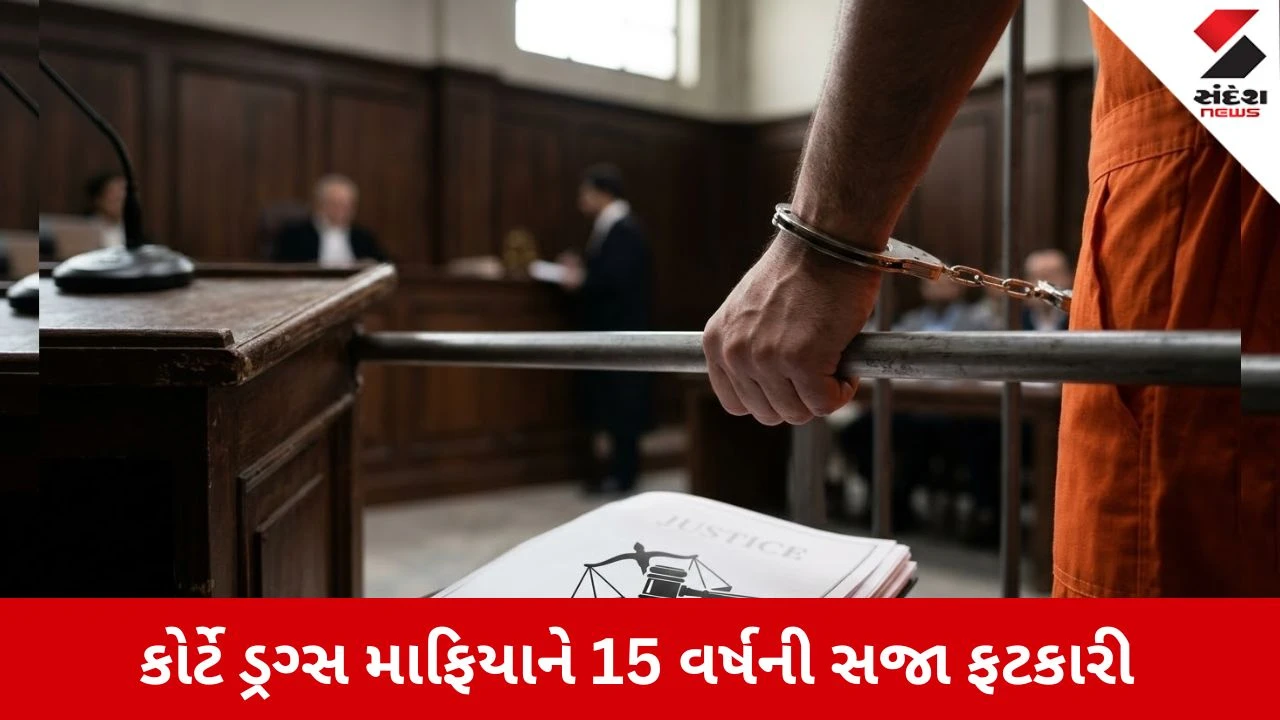 Ahmedabad News: NDPS કેસમાં કોર્ટનો ચુકાદો, ડ્રગ્સ માફિયાને 15 વર્ષની કેદ અને 2 લાખનો દંડ