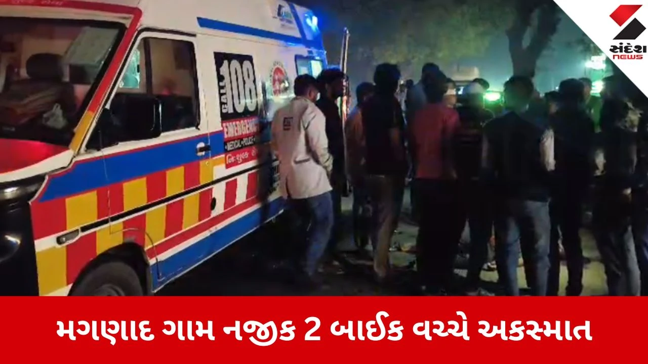 Bharuch: જંબુસરના મગણાદ ગામ નજીક બે બાઈક વચ્ચે અકસ્માત, ઉત્તર પ્રદેશના 25 વર્ષીય યુવકનું ઘટનાસ્થળે મોત