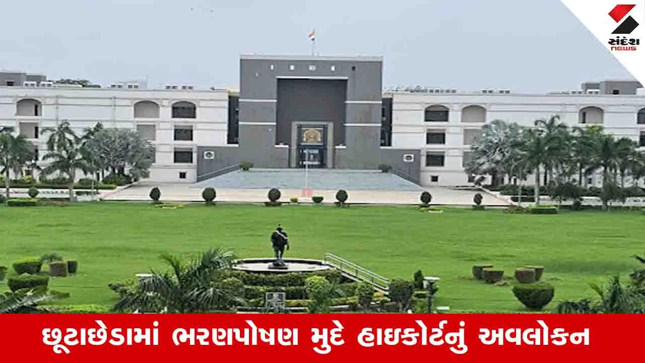 હાઈકોર્ટનો ચુકાદો: પતિ પર ભરણપોષણનું ભારણ વધુ પડતું ન હોવું જોઈએ, બમણી રકમ ઘટાડી.