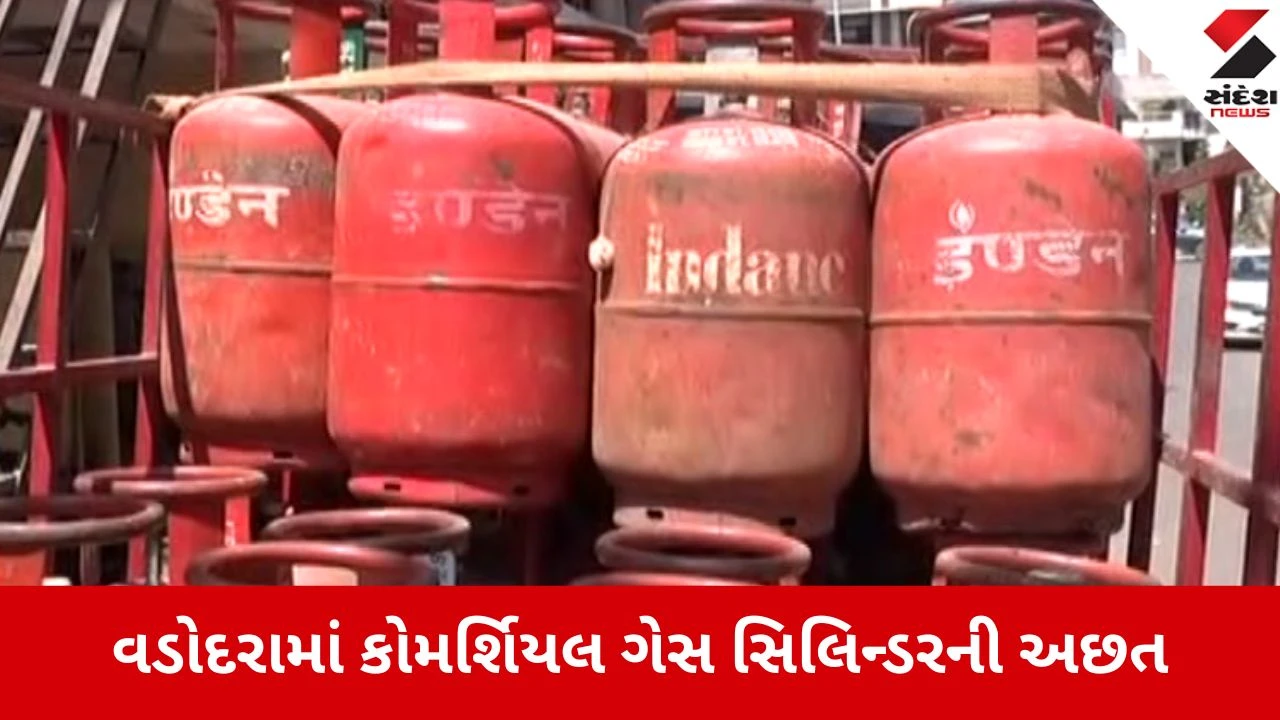 Vadodara: કોમર્શિયલ ગેસ સિલિન્ડરની અછત, માંગ કરતા સપ્લાય અડધો થતા વેટિંગ લિસ્ટ લંબાયું 