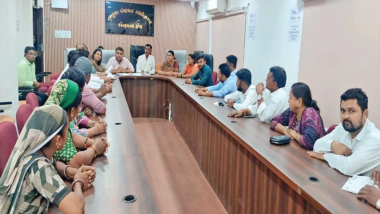 Gandhinagar: તા. પં.માં 3.56 કરોડના 143 જેટલા વિકાસ કામોને મંજૂરી