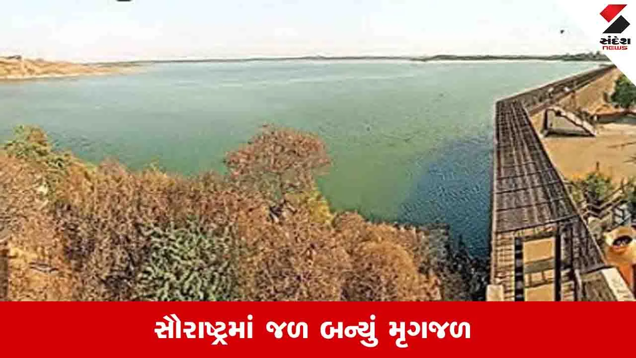 Rajkot News: માર્ચ મહિનામાં જ સૌરાષ્ટ્રના અડધો ડઝન ડેમ ખાલી, 141 ડેમમાં માત્ર 55 ટકા પાણીનો સંગ્રહ