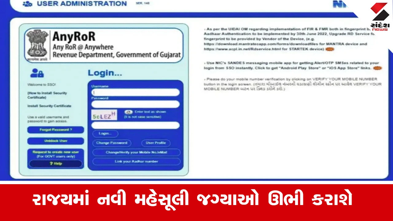 Gandhinagar News : ગુજરાતમાં 1546 નવી મહેસૂલી જગ્યાઓ ઊભી કરાશે, ભરતી અને તાલીમ માટે બજેટમાં માતબર જોગવાઈ 