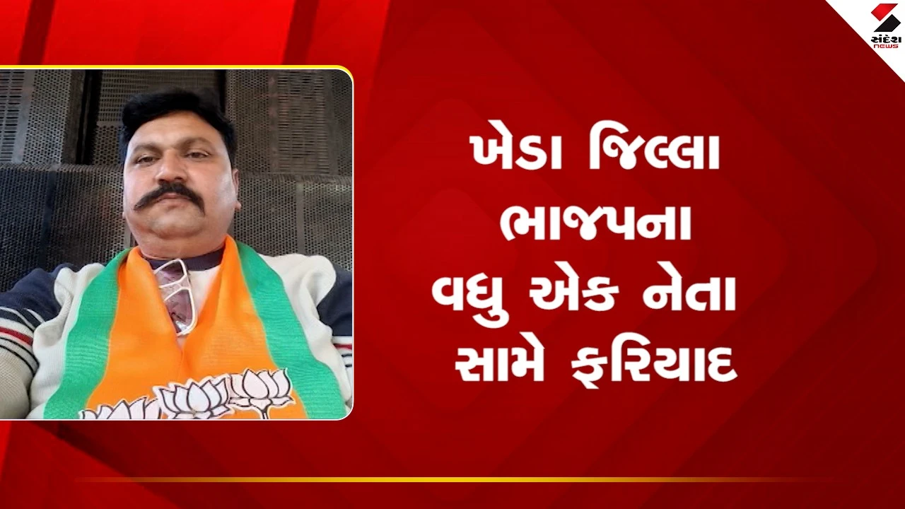 Kheda જિલ્લાના ભાજપના વધુ એક નેતા સામે નોંધાઈ પોલીસ ફરિયાદ, ઠંડાપીણાંના સેલ્સમેન પર કર્યો હતો હુમલો, જુઓ Video 