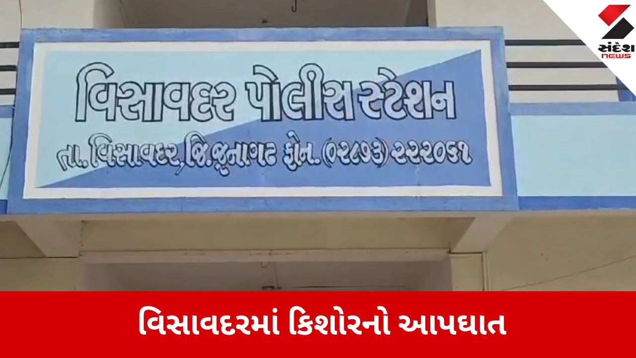 જુનાગઢના વિસાવદરમાં ધોરણ-10ના વિદ્યાર્થીએ પરીક્ષાના ડરથી વાડીએ જઈ આપઘાત કર્યો.