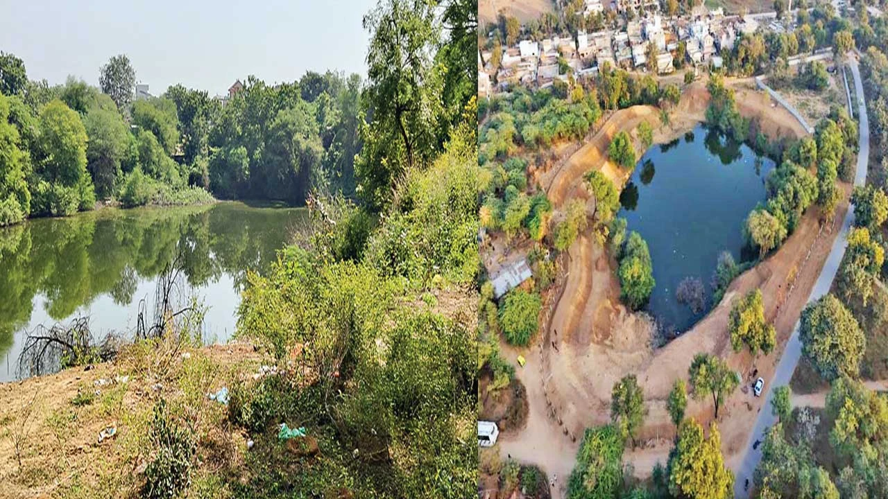 Gandhinagar: કોલવડાના અત્યંત બિસ્માર ઐતિહાસિક તળાવને પુનર્જીવિત કરાયું 