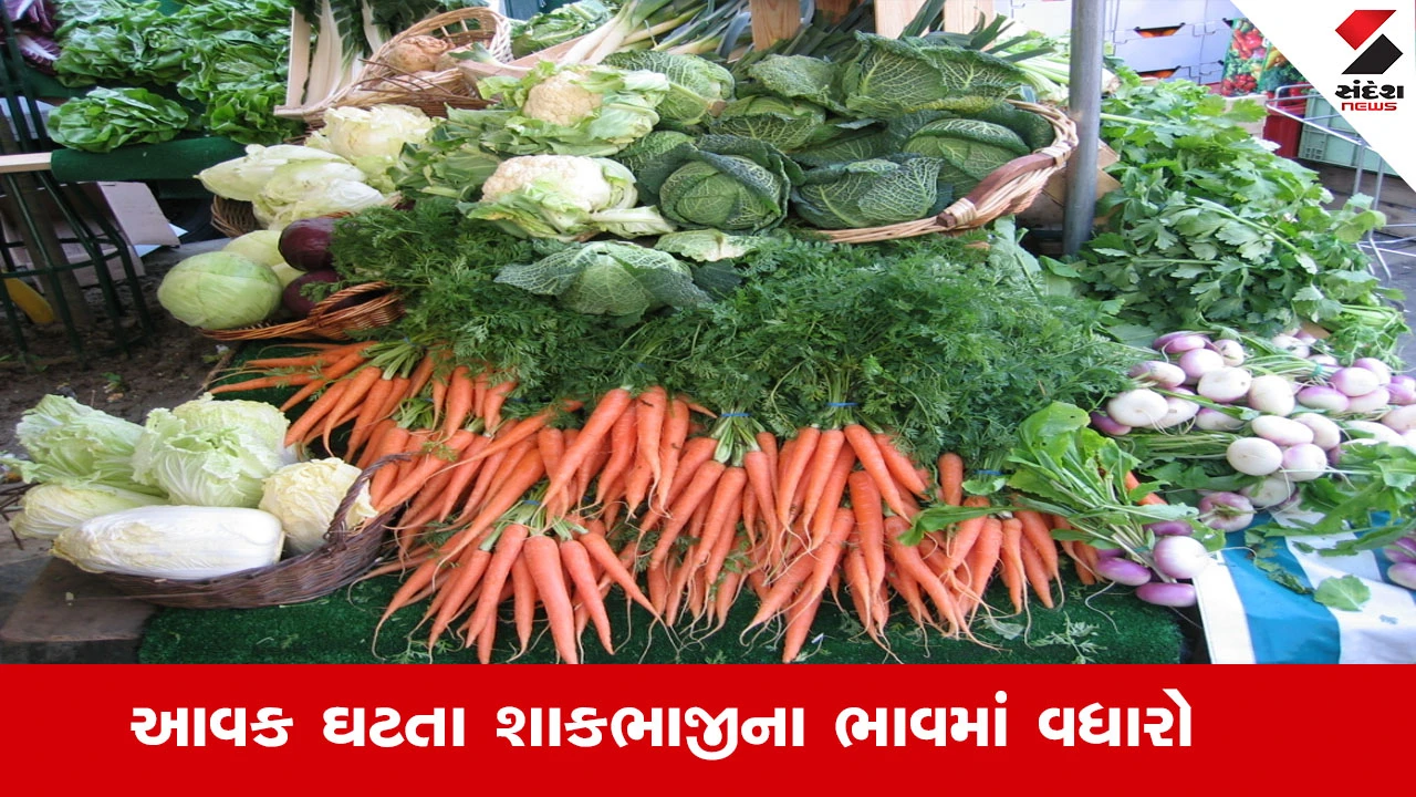 અમદાવાદમાં શાકભાજીની આવક ઘટતા ભાવ વધ્યા, લીંબુ આસમાને