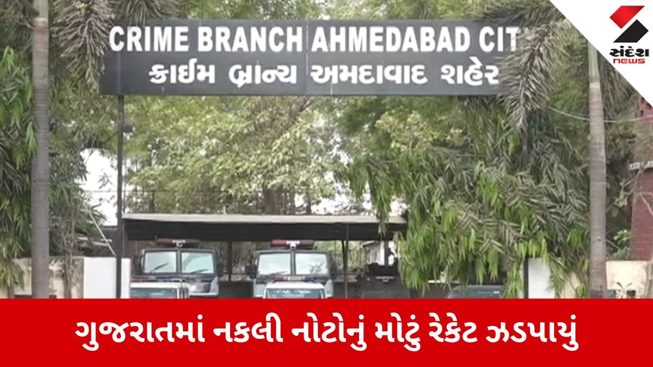 ગુજરાતમાં ₹2.90 કરોડની ડુપ્લીકેટ નોટોનું રેકેટ ઝડપાયું, 6ની ધરપકડ.