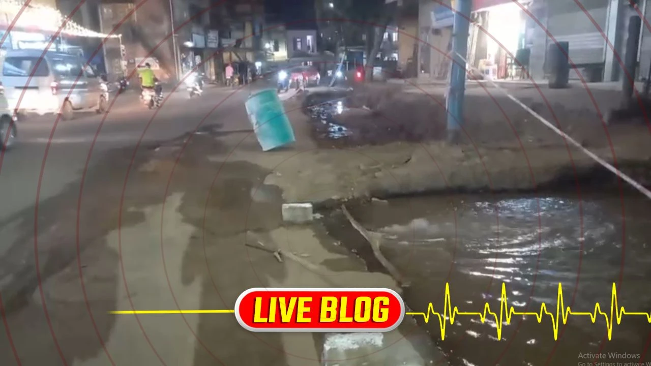 Gujarat Latest News Live : નવસારીમાં ટેક્નિકલ સ્કૂલ પાસે પીવાની લાઈનમાં મોટું ભંગાણ, હજારો લીટર પાણીનો વેડફાટ 