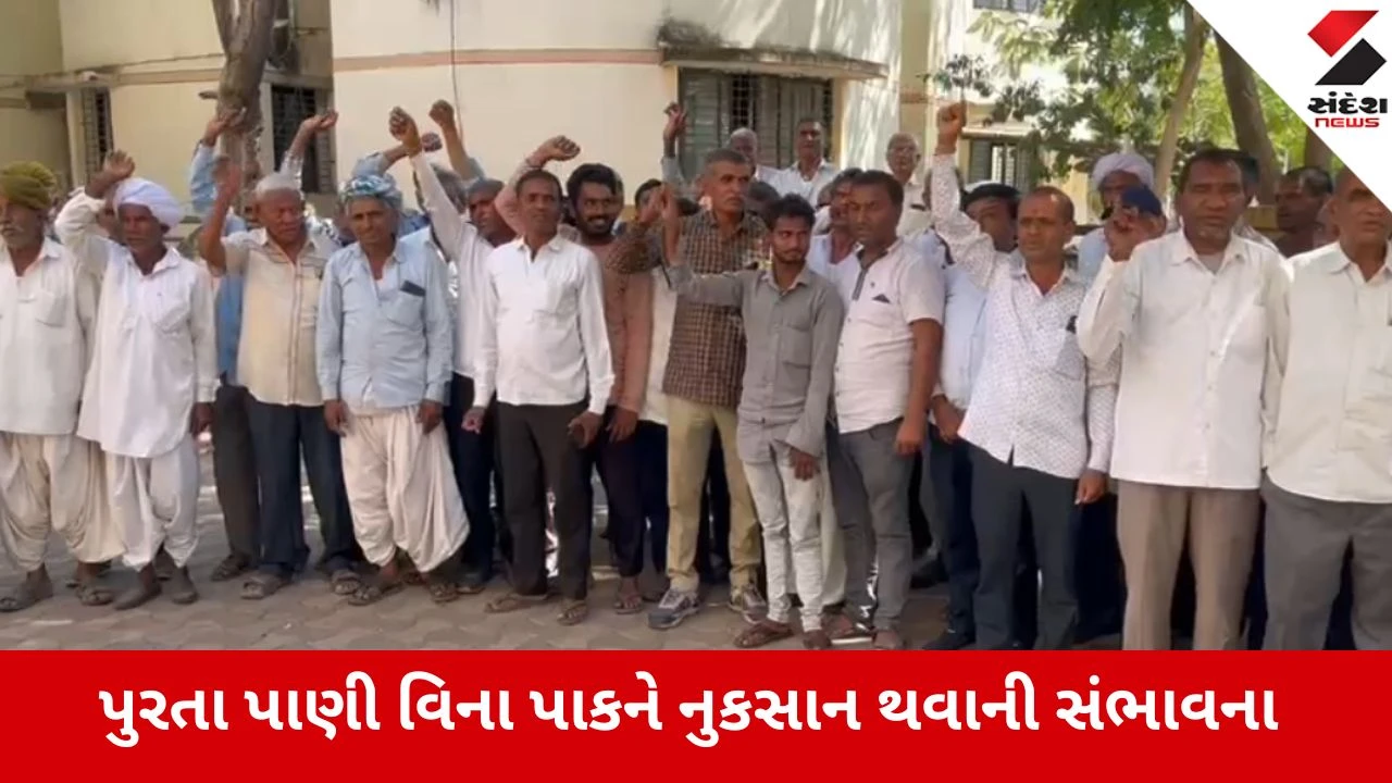 Banaskantha News : દાંતીવાડા કેનાલમાં પાણી માટે આંદોલન, કેનાલમાં પાણી છોડવા ખેડૂતોની માંગ 