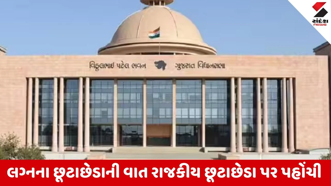 Gandhinagar : વિધાનસભામાં હાસ્યની છોળો, લગ્નના છૂટાછેડાની ચર્ચામાં રાજકીય છૂટાછેડાનો કટાક્ષ 