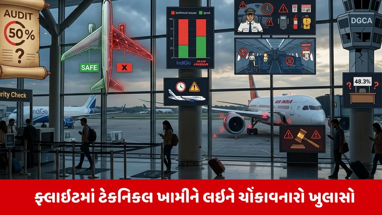 સાવધાન! તમે જે ફ્લાઇટમાં મુસાફરી કરવાના છો તે કેટલી સુરક્ષિત? રિપોર્ટમાં ખામીને લઇને ચોંકાવનારો ખુલાસો 