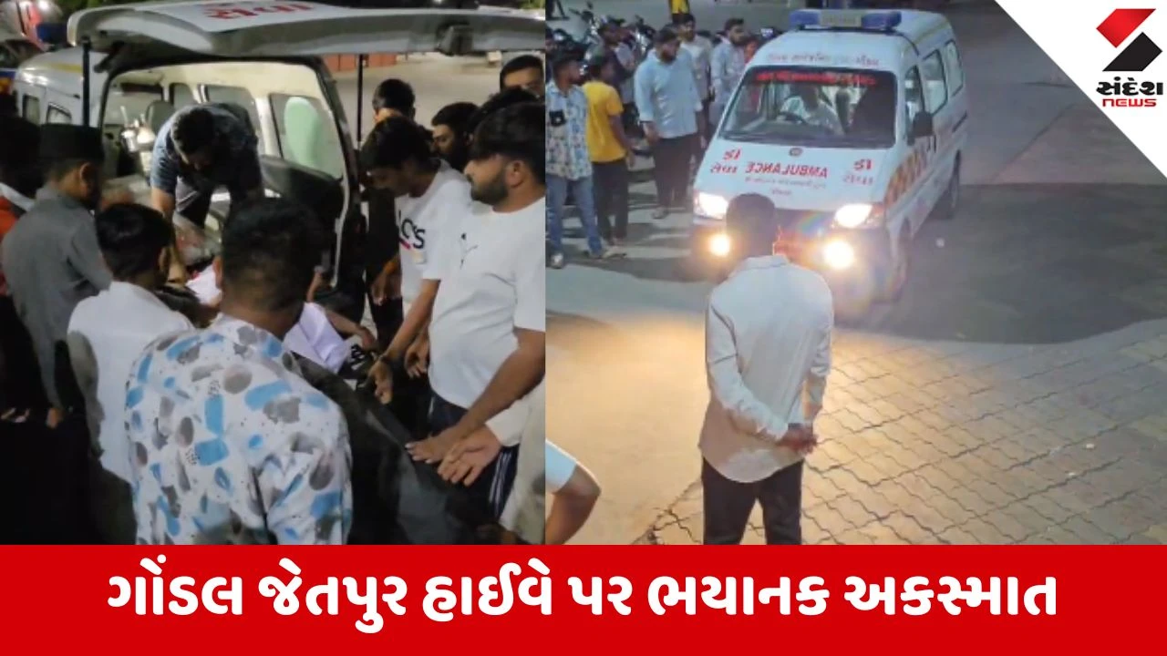 ગોંડલ-જેતપુર હાઈવે પર ટ્રક ટક્કરથી યુવકનું ગડર સાથે માથું અથડાતા ઘટનાસ્થળે જ મોત