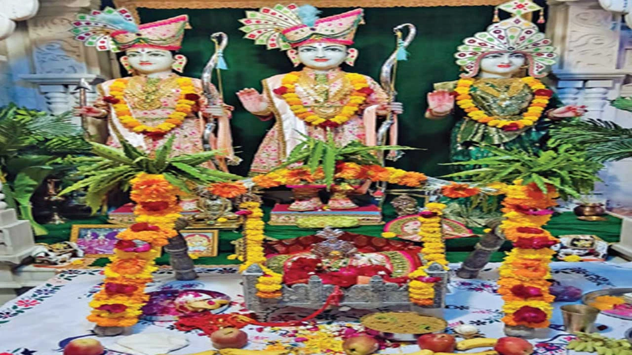 Viramgam: વિરમગામ પ્રાચીન રામ મહેલ મંદિરમાં રામ જન્મોત્સવ ઉજવાયો 