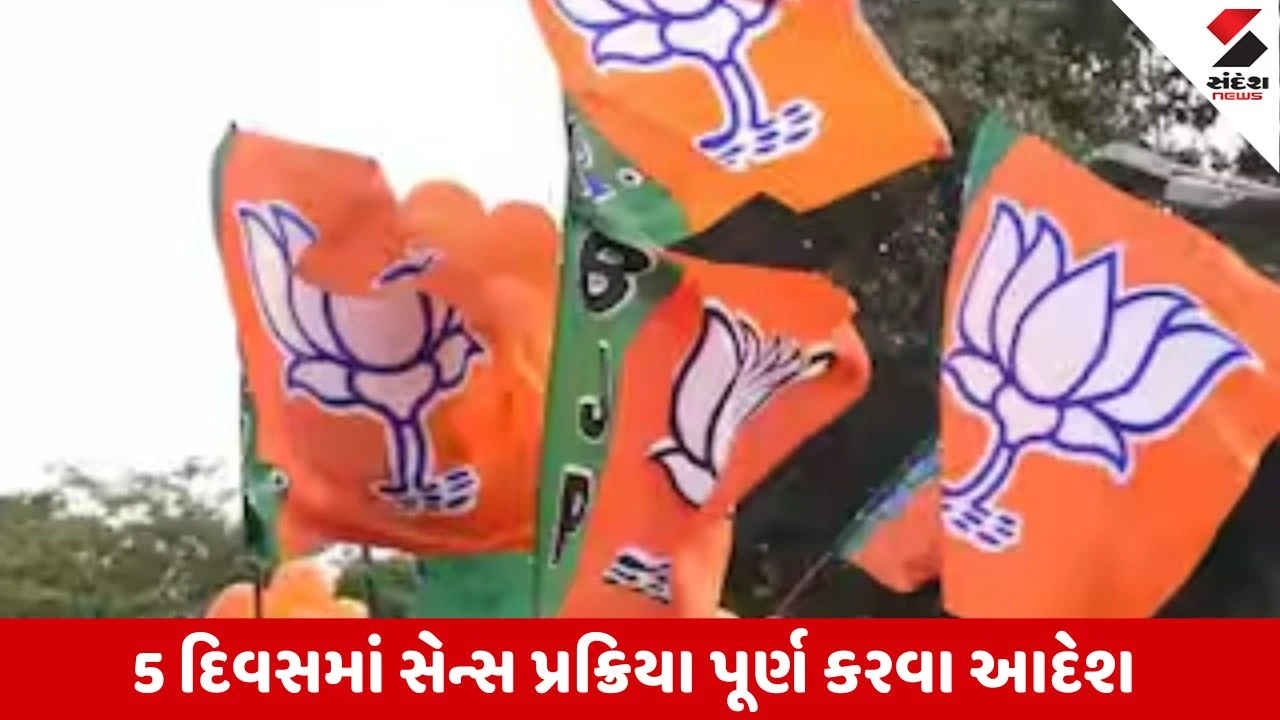Gujarat BJPમાં ચૂંટણીનો ધમધમાટ , આવતીકાલથી સેન્સ પ્રક્રિયાનો પ્રારંભ 