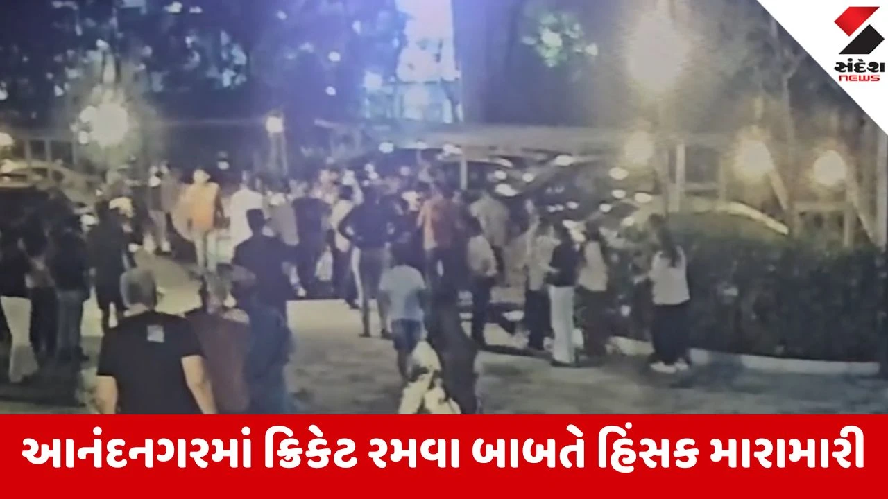 અમદાવાદ: આનંદનગરમાં ક્રિકેટ રમવા બાબતે મારામારી, પોલીસે ફૂટેજના આધારે તપાસ તેજ કરી.