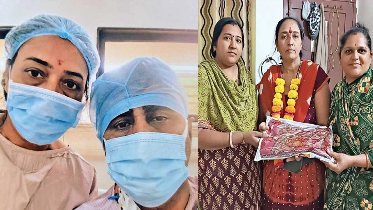 સુરેન્દ્રનગરની મહિલા દ્વારા ડાકોરના ભાઈને કિડનીનું દાન, ભાઈને મળ્યું નવજીવન. A great act of kindness.