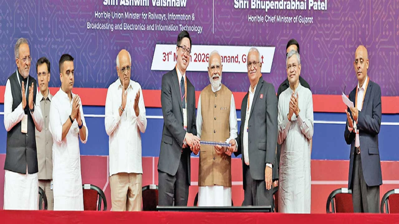 Sanand: સાણંદમાં કેઈન્સ સેમીકોન સેમીકન્ડક્ટર પ્લાન્ટનો વડાપ્રધાનની ઉપસ્થિતિમાં આરંભ 