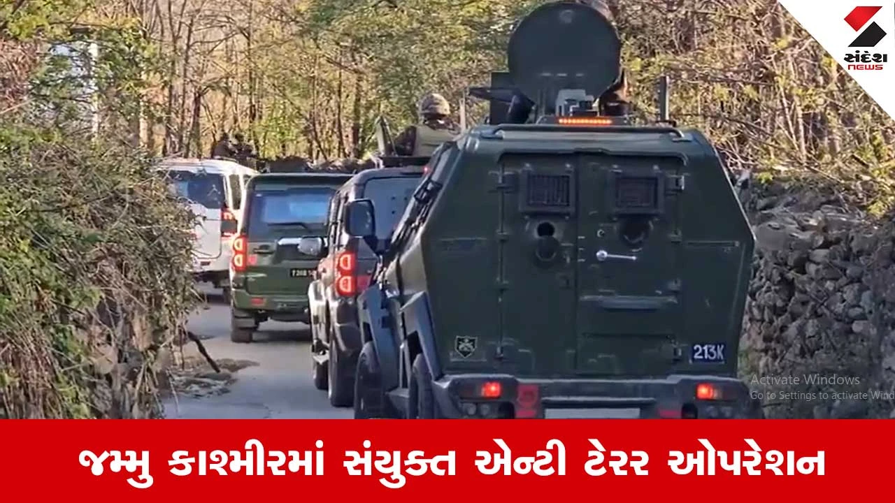 જમ્મુ કાશ્મીરના ગાંદરબલમાં સેના અને આતંકીઓ વચ્ચે અથડામણમાં એક આતંકી ઠાર કરાયો.