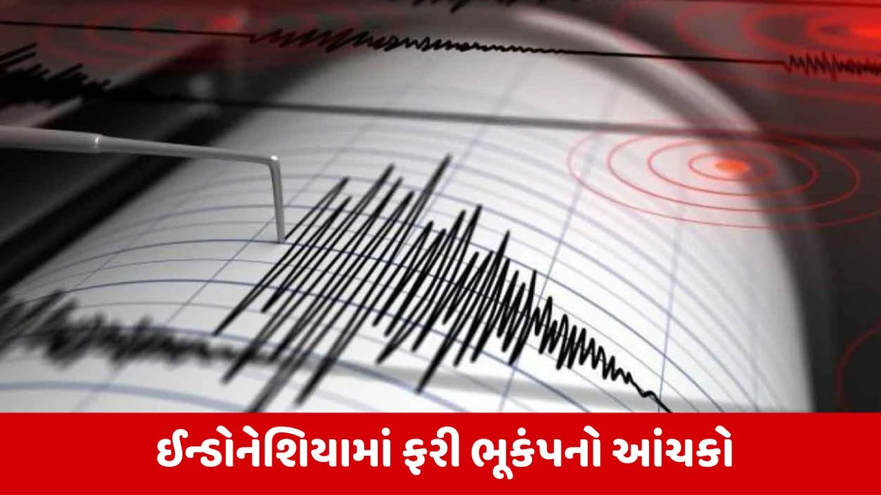 ઈન્ડોનેશિયામાં 7.4ની તીવ્રતાનો ભૂકંપ.