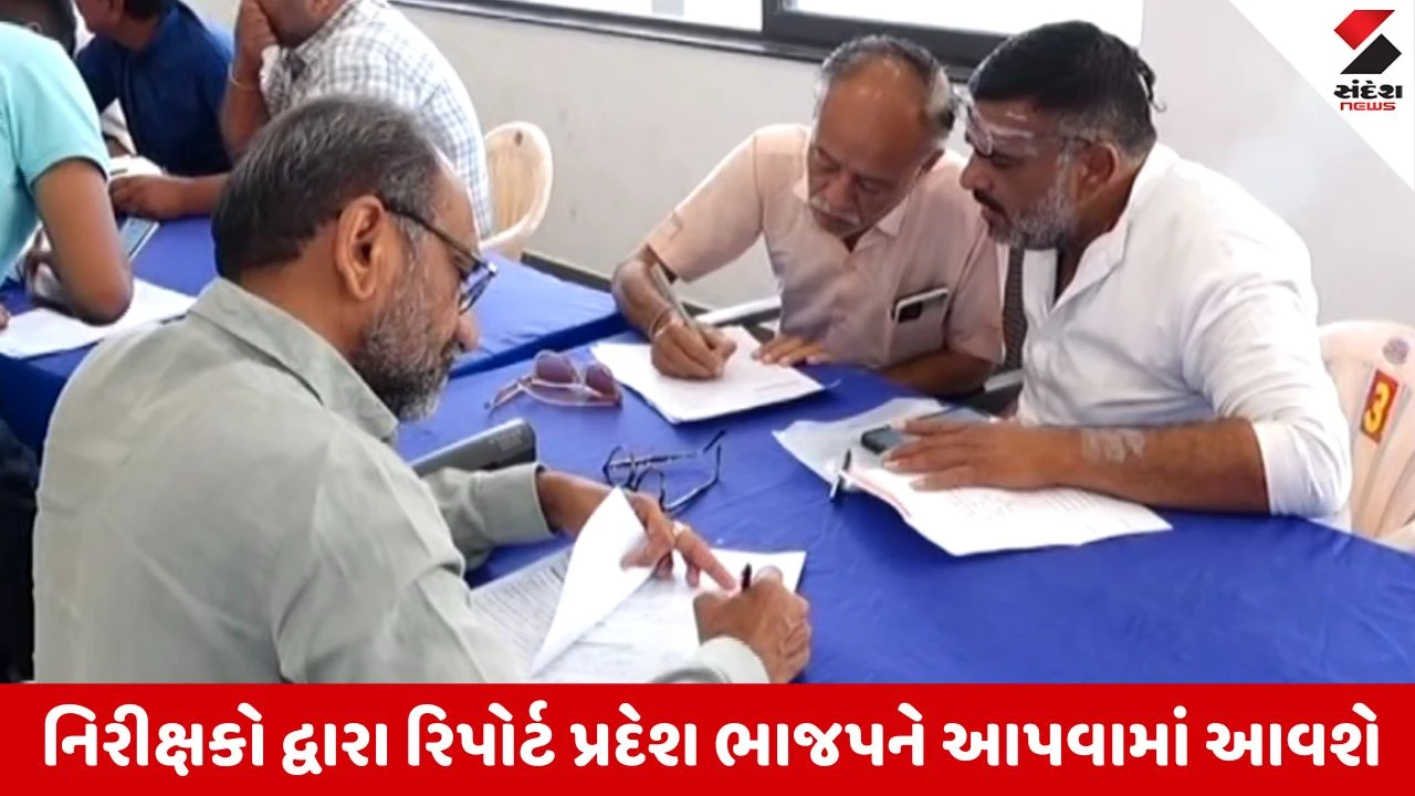 Rajkot : ભાજપમાં ટિકિટ માટે જબરો ઉત્સાહ, 2 દિવસમાં 1010 દાવેદારોએ સેન્સ આપી, વોર્ડ નં. 9 મોખરે