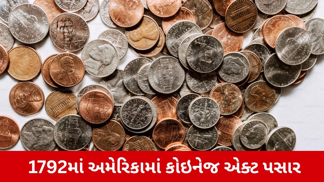 અમેરિકામાં વેપાર માટે વિદેશી સિક્કાઓનો ઉપયોગ થતો હતો.
