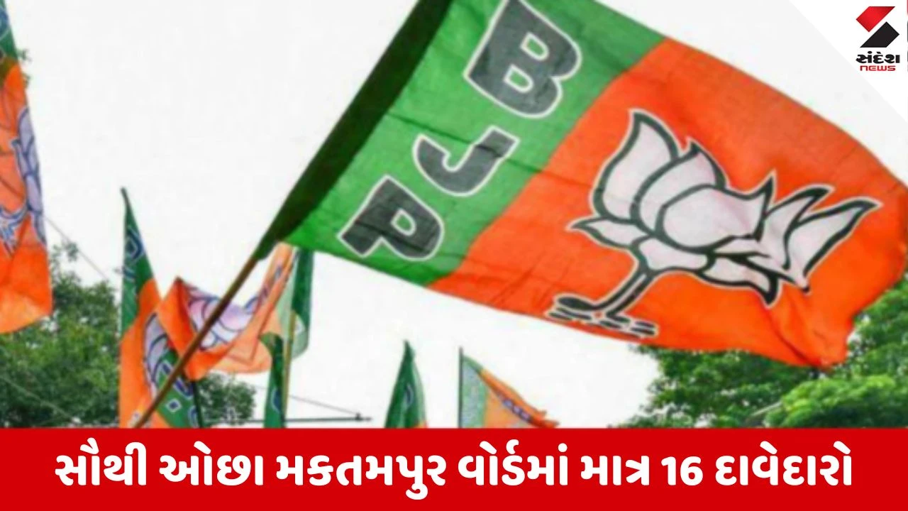 Ahmedabad ભાજપમાં ટિકિટ માટે પડાપડી, 192 બેઠકો સામે 2364 દાવેદારો, નિકોલમાં સૌથી વધુ ક્રેઝ
