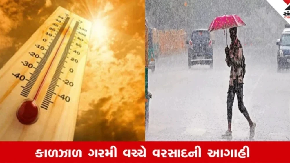 Gujarat Weather News: હવામાન વિભાગની માવઠાની આગાહી, અમુક વિસ્તારોમાં પવન સાથે વરસાદની શક્યતા.