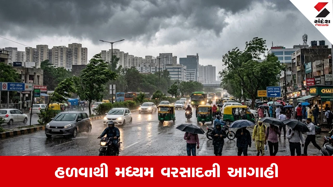 દિલ્હી-NCRમાં અચાનક હવામાન પલટો.