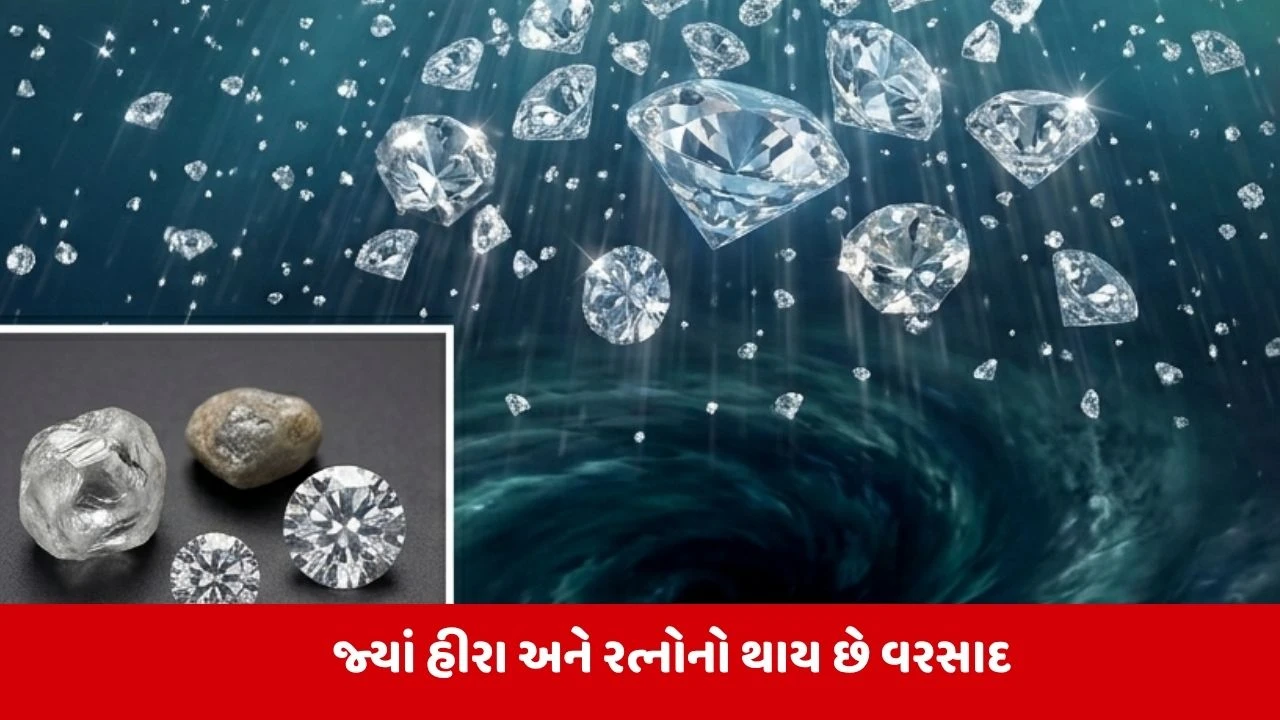 Diamond Rain: નેપ્ચ્યુન અને યુરેનસ ગ્રહો પર પાણીની જગ્યાએ 'હીરા'નો વરસાદ, જાણો આ ચમત્કાર વિશે!.