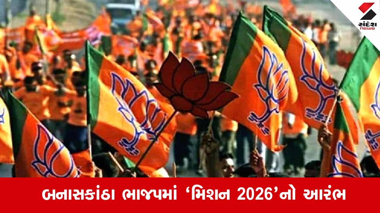 Gujarat Local Body Election 2026: બનાસકાંઠા ભાજપમાં ઉમેદવારોનો ધમધમાટ: વાવ-થરાદ જિલ્લા અને તાલુકા પંચાયત માટે કેસરિયા બ્રિગેડ તૈયાર, જુઓ સંપૂર્ણ યાદી 