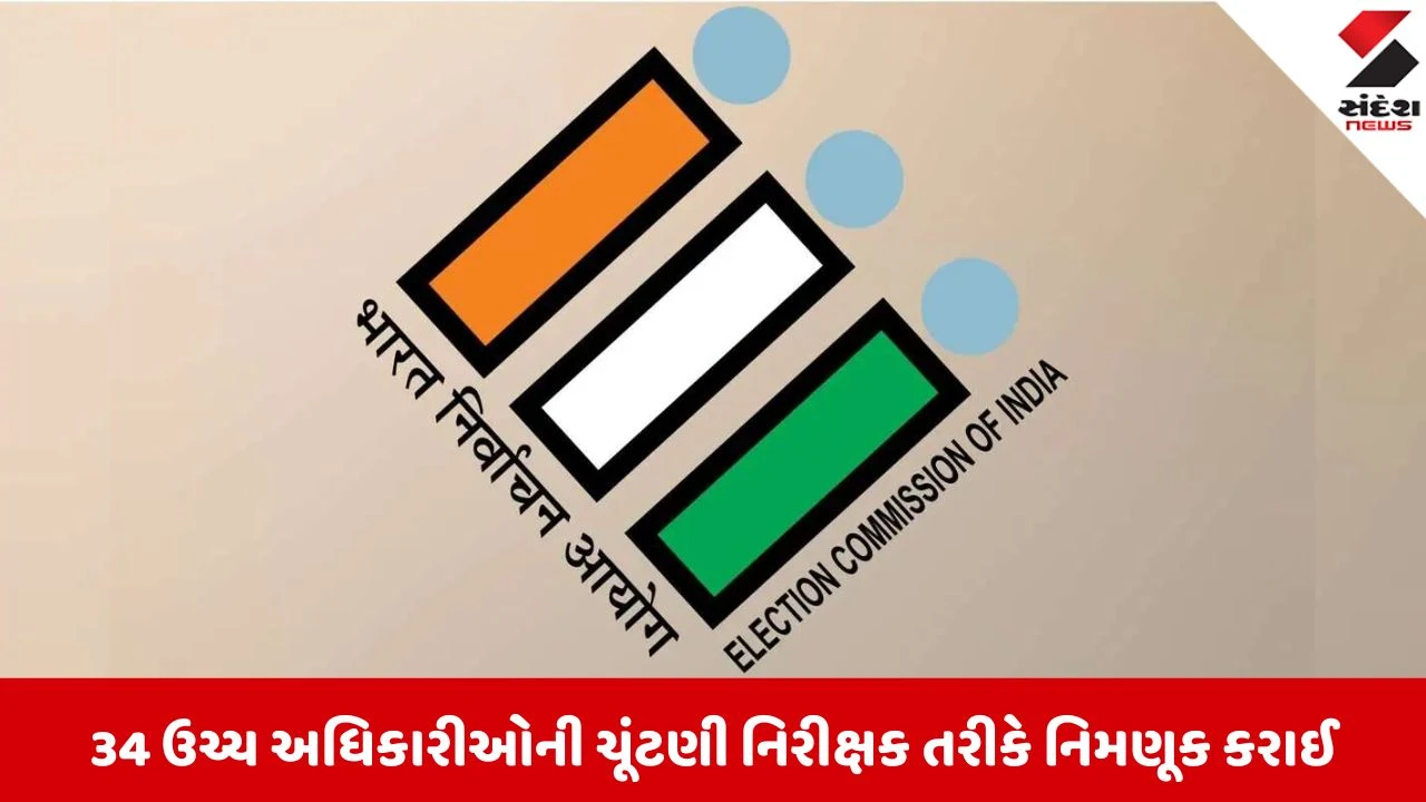 Gujarat Local Body Election 2026: નિષ્પક્ષ મતદાન માટે રાજ્ય ચૂંટણી આયોગનો મોટો નિર્ણય, 34 ઉચ્ચ અધિકારીઓની નિરીક્ષક તરીકે કરી નિમણૂક 